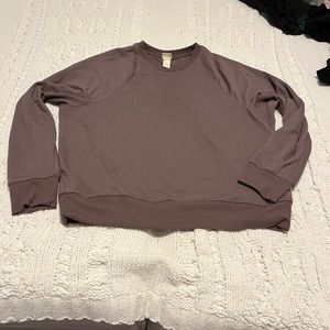 h&m medium purple sweater.